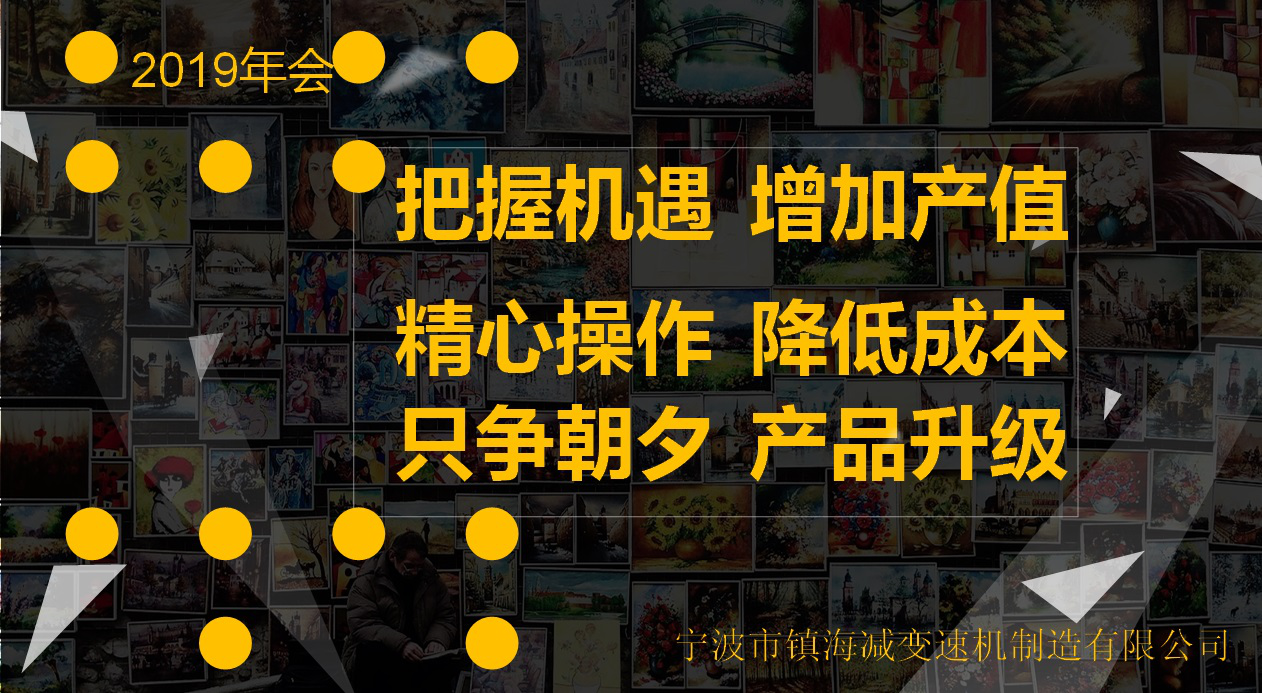 “把握機遇 精心操作 隻爭朝夕”--91麻豆视频減變速機2019年會記